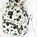 Cow Print Backpack-Western Culture Leather