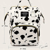 Cow Print Backpack-Western Culture Leather