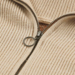 Khaki Aztec Knitted Jumper-Western Culture Leather