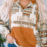 Matilda Aztec Hoodie-Western Culture Leather