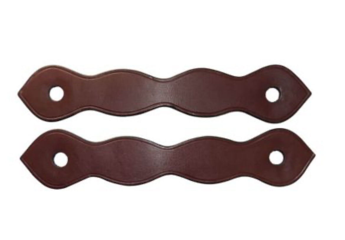 Leather Slobber Straps-Western Culture Leather