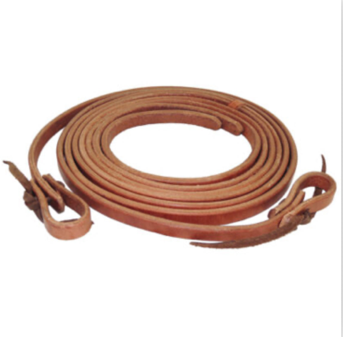 Leather Heavy Cutting Reins-Western Culture Leather