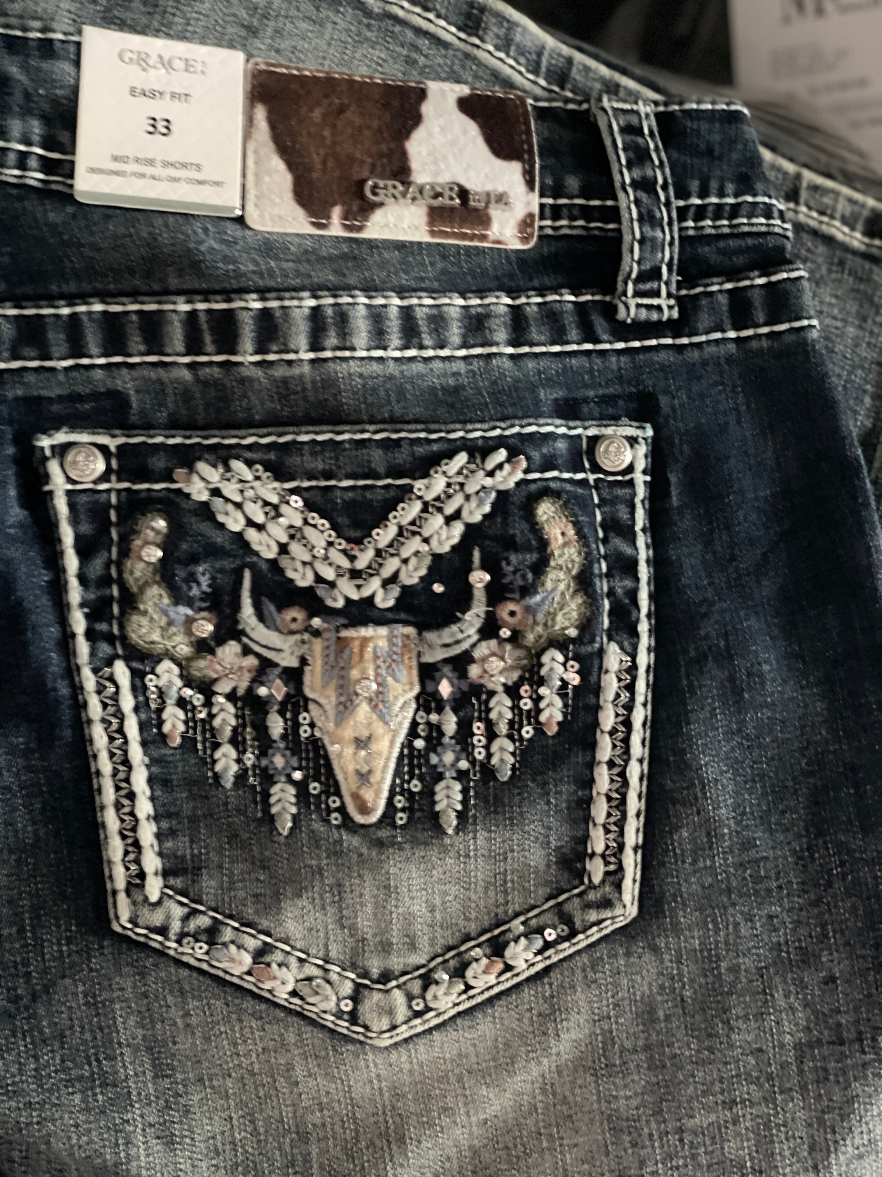 Grace In LA - Shorts-Western Culture Leather