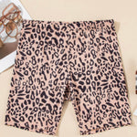 Leopard Print Bike Shorts-Western Culture Leather