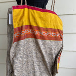 Silk & Viscose Jute tote-Western Culture Leather