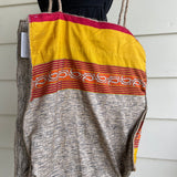Silk & Viscose Jute tote-Western Culture Leather