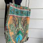 Silk & Viscose Jute tote-Western Culture Leather