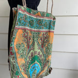Silk & Viscose Jute tote-Western Culture Leather