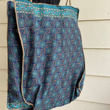 Silk & Viscose Jute tote-Western Culture Leather