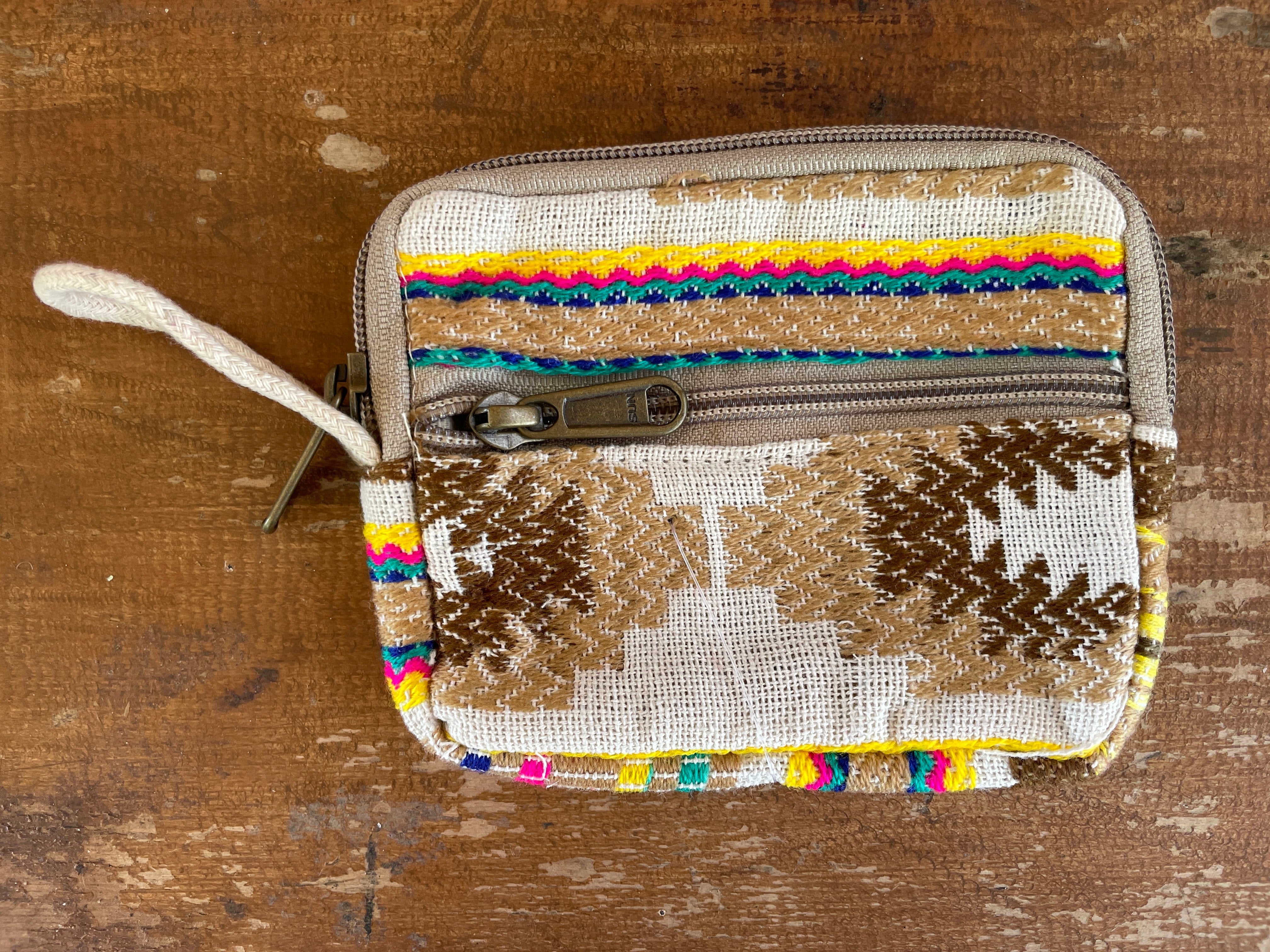 Aztec Coin Purse-Western Culture Leather