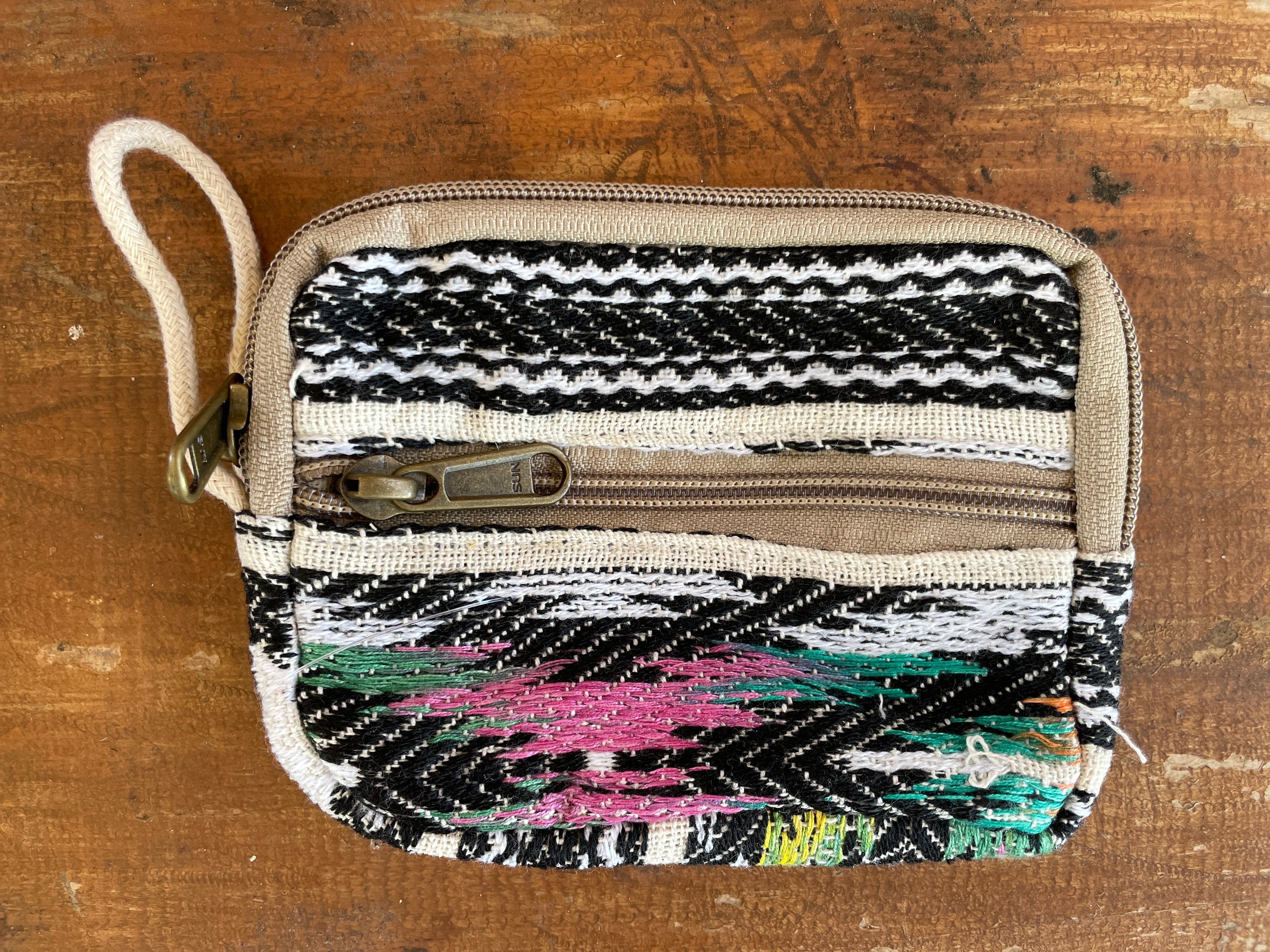 Aztec Coin Purse-Western Culture Leather