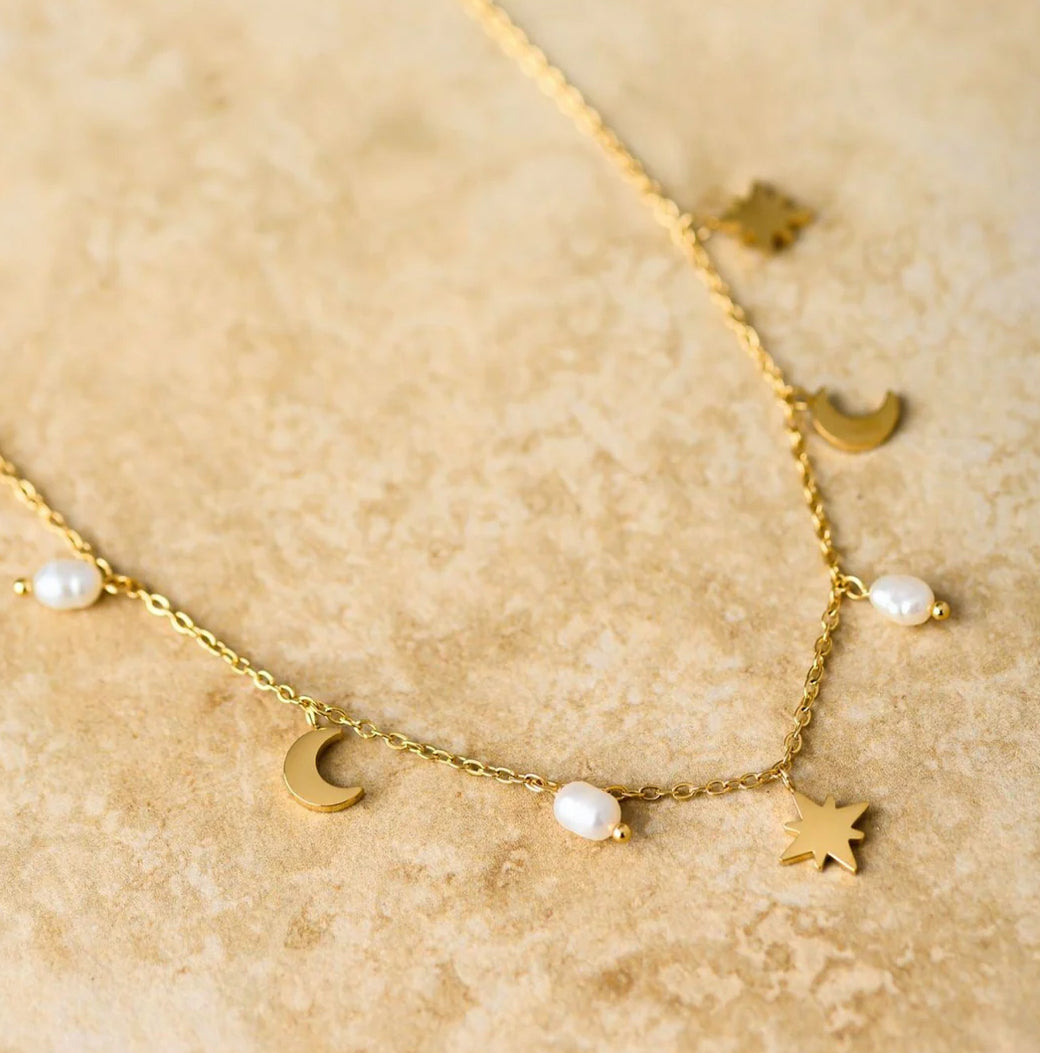 MOONSTRUCK necklace-Western Culture Leather