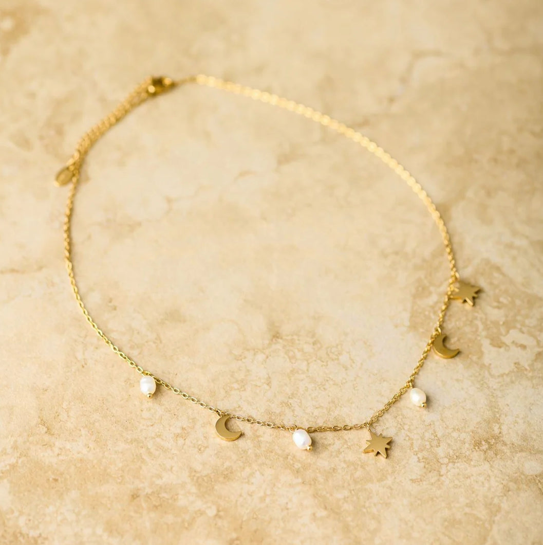 MOONSTRUCK necklace-Western Culture Leather