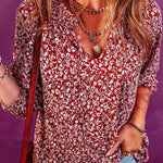 Burgundy Smock-Western Culture Leather