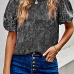 Dot Blouse-Western Culture Leather