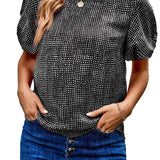 Dot Blouse-Western Culture Leather