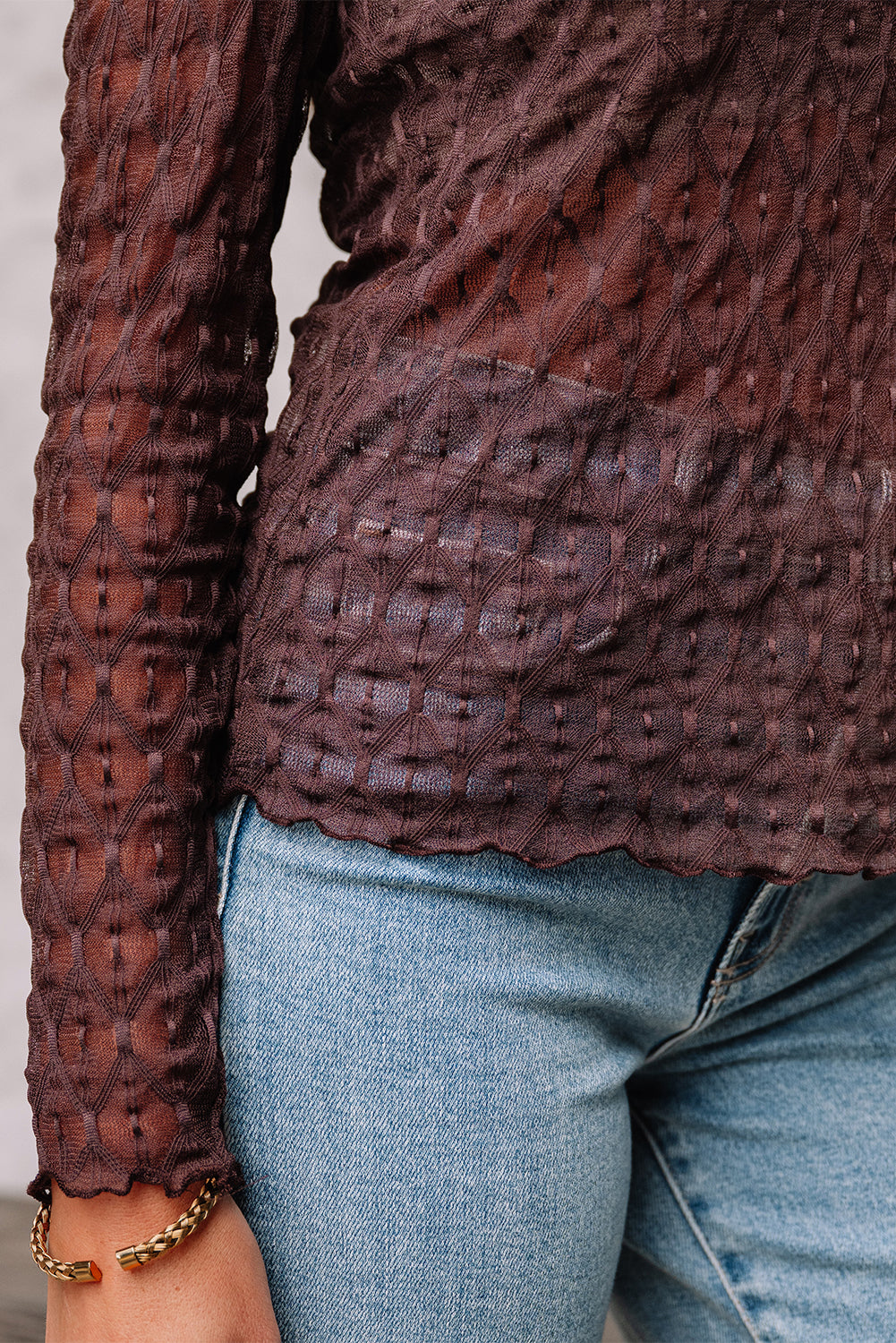 Candi Top-Western Culture Leather