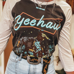 Yeehaw Graphic Tee-Western Culture Leather