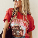 Cowboy Graphic Tee-Western Culture Leather
