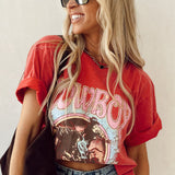 Cowboy Graphic Tee-Western Culture Leather