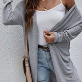 Grey Cardigan-Western Culture Leather