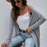 Grey Cardigan-Western Culture Leather