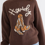 Howdy Sweater-Western Culture Leather