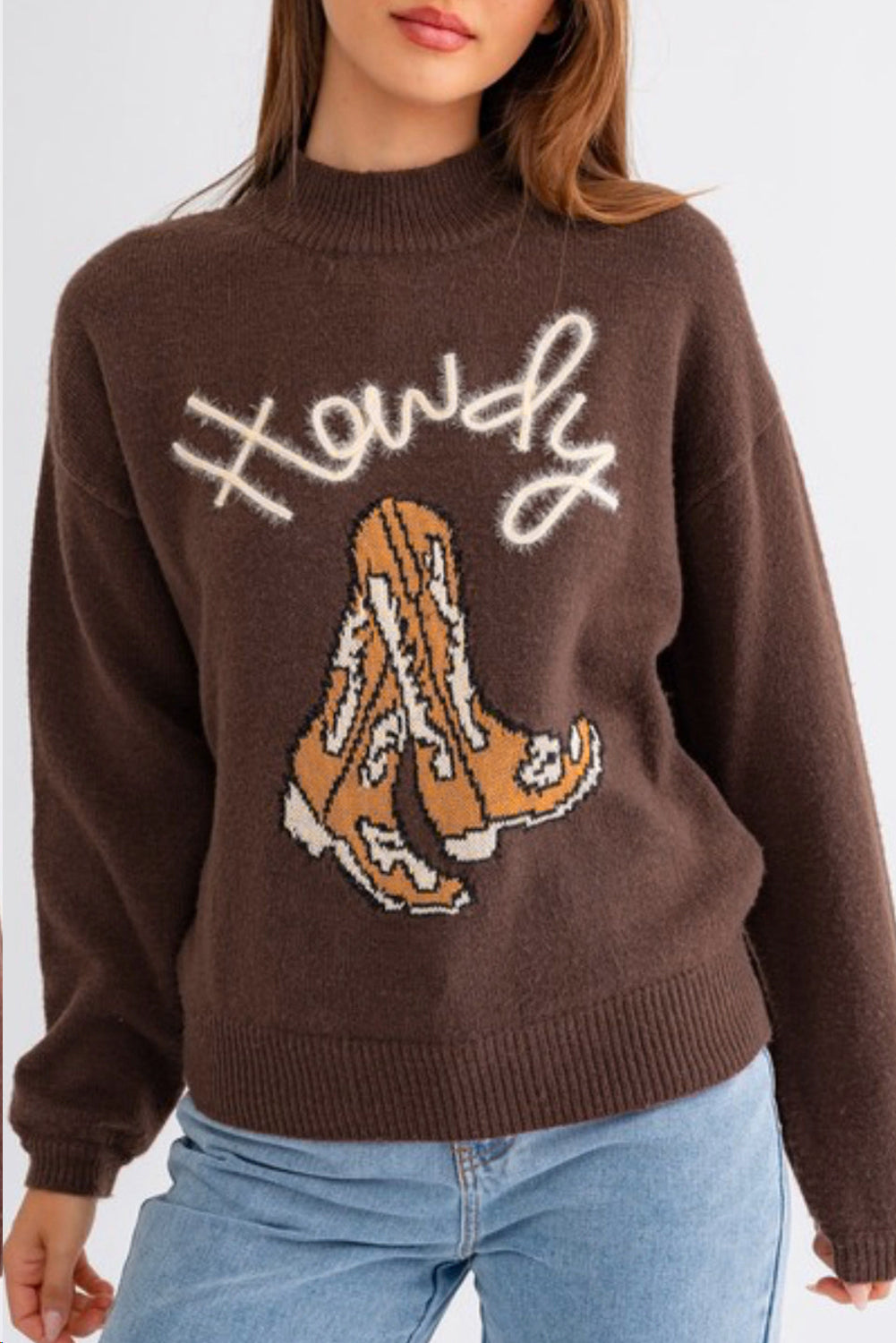 Howdy Sweater-Western Culture Leather