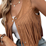 Roxy Vest-Western Culture Leather
