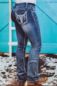 Cody Cowgirl Jeans-Western Culture Leather