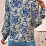 Paisley Blouse-Western Culture Leather