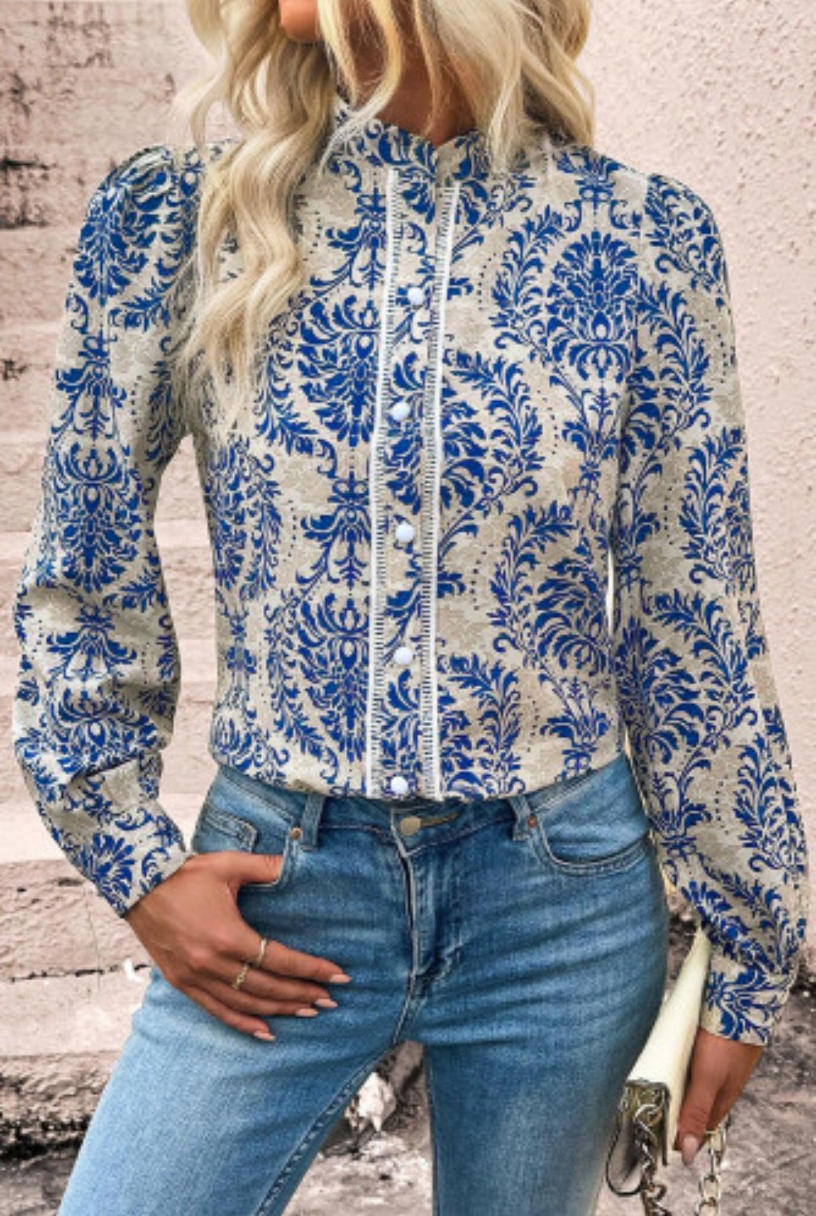 Paisley Blouse-Western Culture Leather