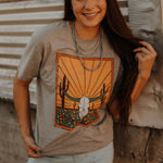 Western Printed Graphic Tee-Western Culture Leather