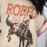 RODEO Graphic T-Shirt-Western Culture Leather