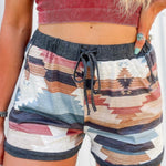 Aztec Shorts-Western Culture Leather