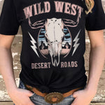 Wild West Graphic Tee-Western Culture Leather