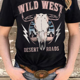 Wild West Graphic Tee-Western Culture Leather