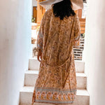 Halcyon Robe - Tiger Lily-Western Culture Leather