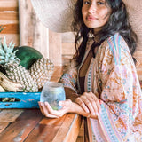 Halcyon Robe - Tiger Lily-Western Culture Leather