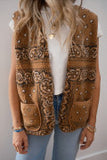 Kiona Sherpa Vest-Western Culture Leather