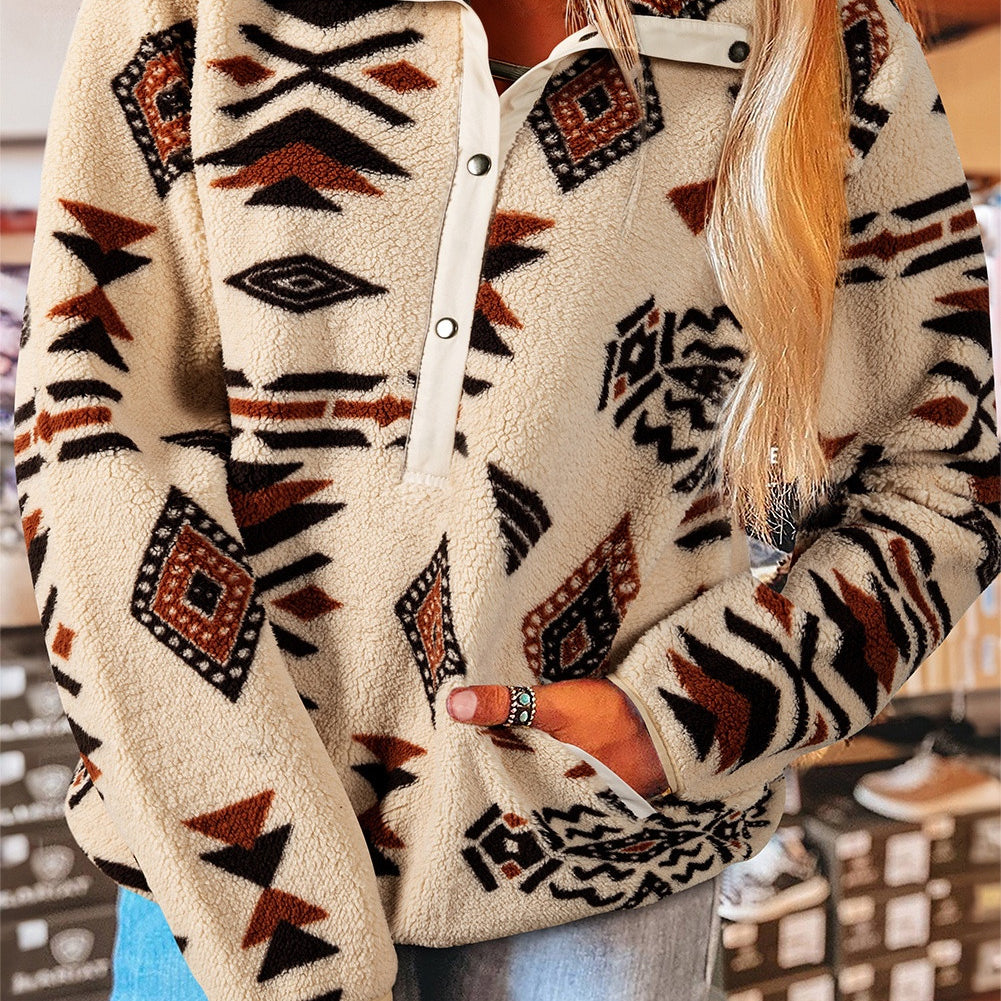 Dyani Aztec Pull Over-Western Culture Leather
