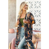 California Poppy Kimino-Western Culture Leather