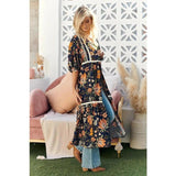 California Poppy Kimino-Western Culture Leather