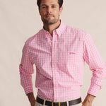 S.Kidman - Aberdeen Pink Check Shirt-Western Culture Leather