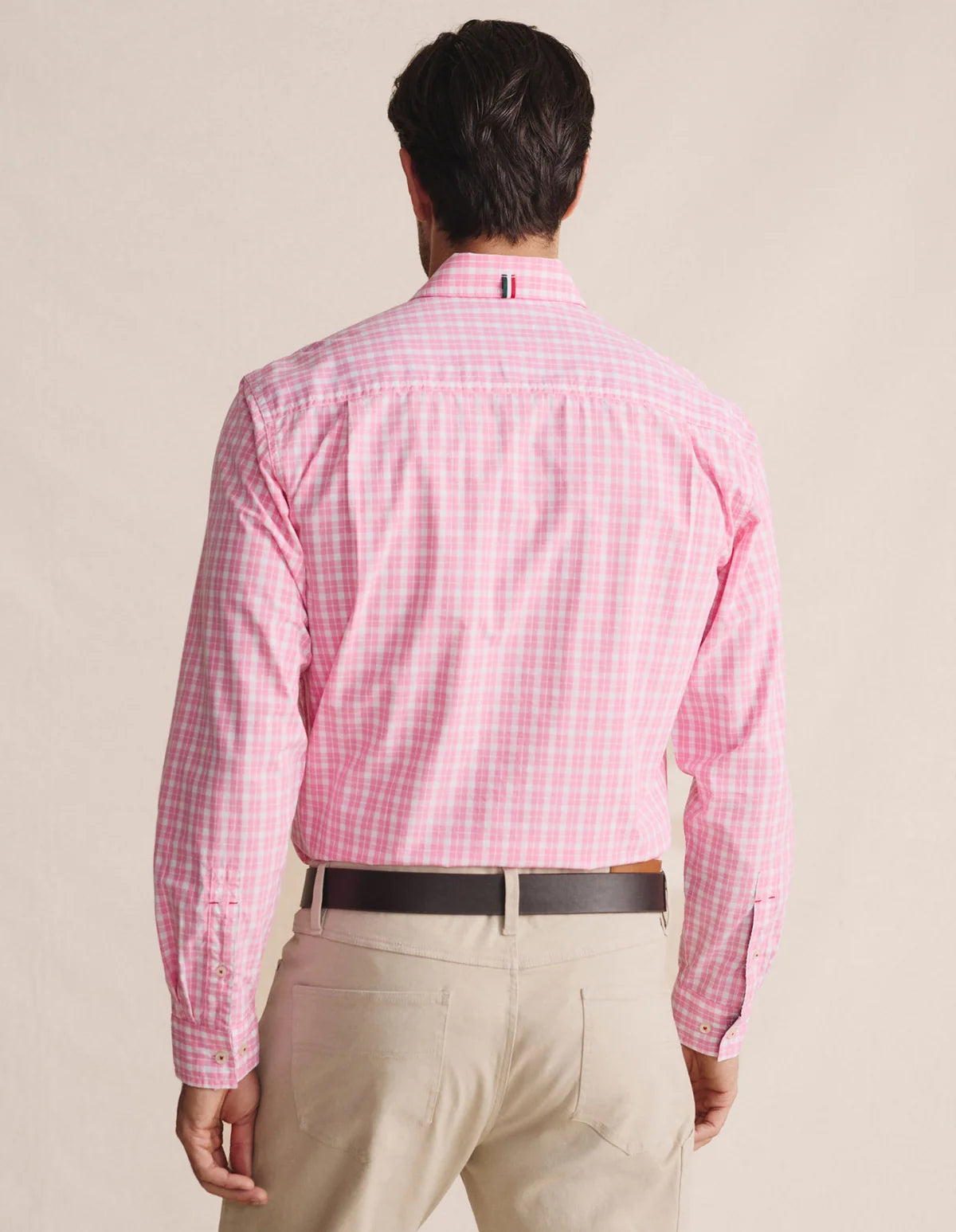 S.Kidman - Aberdeen Pink Check Shirt-Western Culture Leather