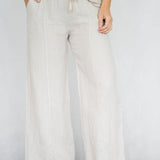 Isabella Italian Linen Pant-Western Culture Leather