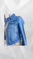Crop Denim Jacket-Western Culture Leather