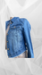 Crop Denim Jacket-Western Culture Leather