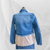 Crop Denim Jacket-Western Culture Leather