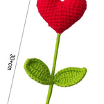 Hand Crochet Heart Spike-Western Culture Leather